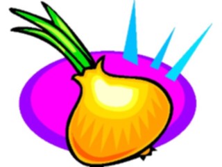 Sticker Custom Preview Image #065352 Food Drink Veggies Onion21