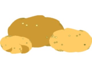 Sticker Custom Preview Image #065418 Food Drink Veggies Potatoes03