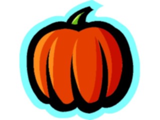 Sticker Custom Preview Image #065433 Food Drink Veggies Pumpkin02