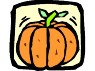 Sticker Custom Preview Image #065440 Food Drink Veggies Pumpkin09