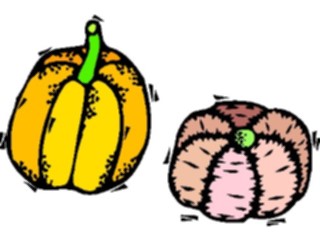 Sticker Custom Preview Image #065456 Food Drink Veggies Pumpkins3