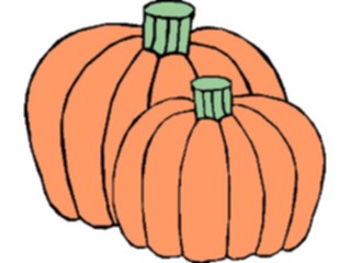 Sticker Custom Preview Image #065459 Food Drink Veggies Pumpkins6