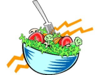 Sticker Custom Preview Image #065483 Food Drink Veggies Salad3