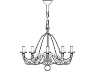 Sticker Custom Preview Image #065721 Furniture Chandalier1