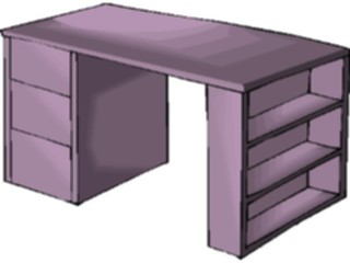 Sticker Custom Preview Image #065744 Furniture Desk03