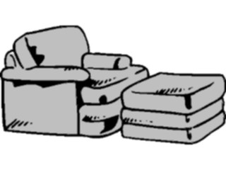 Sticker Custom Preview Image #065818 Furniture Easy Chair Ottoman