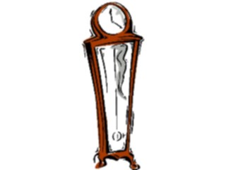 Sticker Custom Preview Image #065842 Furniture Grandfather Clock2
