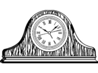 Sticker Custom Preview Image #065885 Furniture Mantel Clock