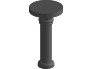 Sticker Custom Preview Image #065901 Furniture Pillar Stand