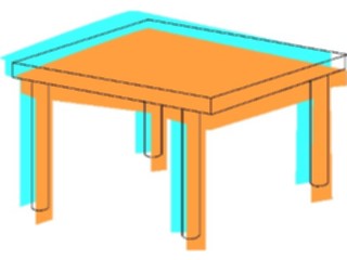 Sticker Custom Preview Image #066072 Furniture Table64