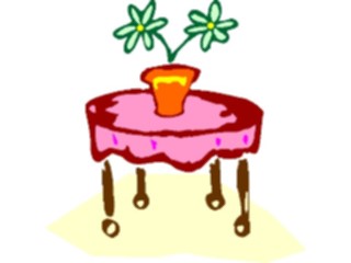 Sticker Custom Preview Image #066096 Furniture Table Flowers1