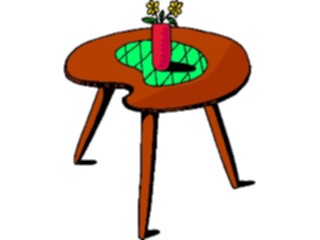 Sticker Custom Preview Image #066098 Furniture Table Flowers3