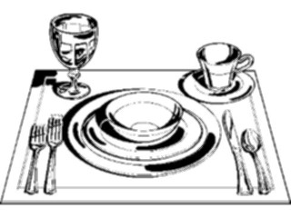 Sticker Custom Preview Image #066106 Furniture Table Setting