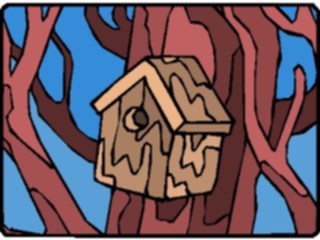 Sticker Custom Preview Image #066137 Gardening Birdhouse2