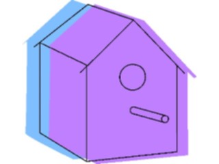 Sticker Custom Preview Image #066138 Gardening Birdhouse3