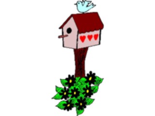 Sticker Custom Preview Image #066139 Gardening Birdhouse4