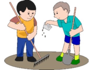 Sticker Custom Preview Image #066144 Gardening Boys Gardening