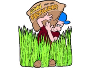 Sticker Custom Preview Image #066190 Gardening Fertilizer Lawn