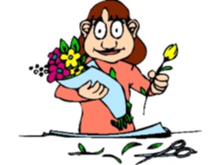 Sticker Custom Preview Image #066192 Gardening Florist