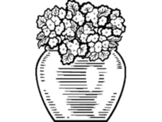 Sticker Custom Preview Image #066196 Gardening Flower Pot1