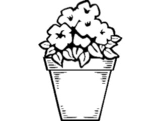 Sticker Custom Preview Image #066197 Gardening Flower Pot2