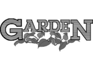 Sticker Custom Preview Image #066226 Gardening Garden Title