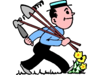 Sticker Custom Preview Image #066250 Gardening Gardener17