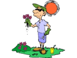 Sticker Custom Preview Image #066256 Gardening Gardener23