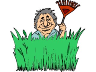 Sticker Custom Preview Image #066286 Gardening Gardenerin Grass