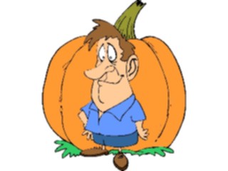 Sticker Custom Preview Image #066290 Gardening Gardener Large Pumpkin1