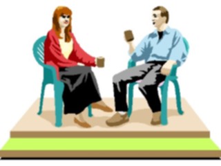 Sticker Custom Preview Image #066433 Gardening Peopleon Patio