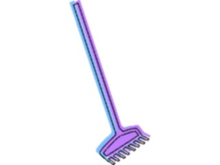 Sticker Custom Preview Image #066486 Gardening Rake14