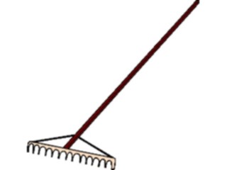 Sticker Custom Preview Image #066488 Gardening Rake16