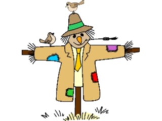 Sticker Custom Preview Image #066504 Gardening Scarecrow1