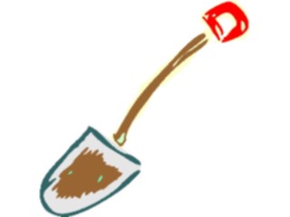 Sticker Custom Preview Image #066521 Gardening Shovel06