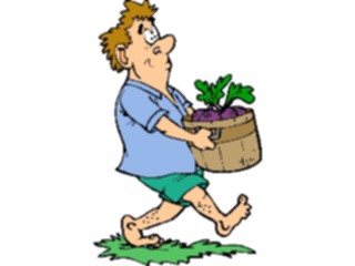 Sticker Custom Preview Image #066569 Gardening Transporting Harvest