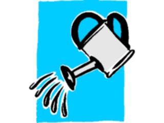 Sticker Custom Preview Image #066605 Gardening Watering Can01