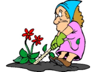 Sticker Custom Preview Image #066657 Gardening Weeding2