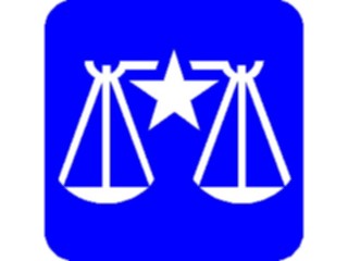 Sticker Custom Preview Image #066720 Government Department Symbols Justice