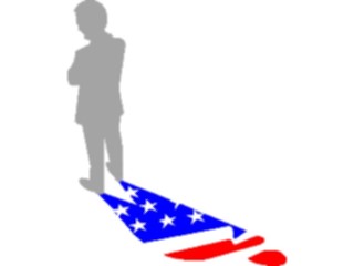 Sticker Custom Preview Image #066728 Government Executive Branch American Shadow