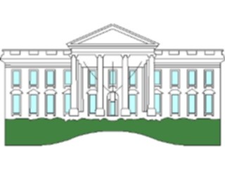 Sticker Custom Preview Image #066738 Government Executive Branch White House1