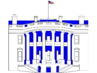 Sticker Custom Preview Image #066739 Government Executive Branch White House2