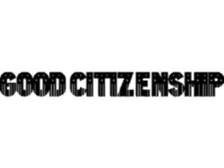 Sticker Custom Preview Image #066764 Government General Good Citizenship