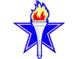 Sticker Custom Preview Image #066793 Government General Torch Symbol