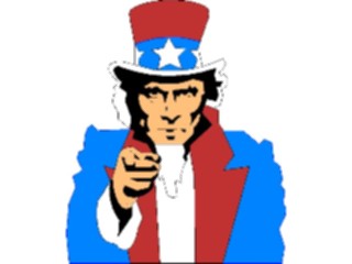 Sticker Custom Preview Image #066795 Government General Uncle Sam1