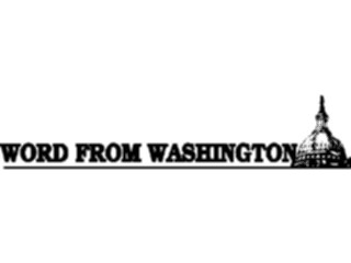 Sticker Custom Preview Image #066815 Government General Word From Washington