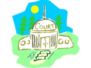 Sticker Custom Preview Image #066826 Government Judicial Branch Court3