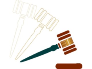 Sticker Custom Preview Image #066847 Government Judicial Branch Gavel13