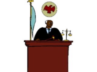 Sticker Custom Preview Image #066859 Government Judicial Branch Judge07