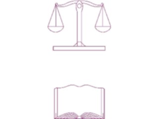 Sticker Custom Preview Image #066892 Government Judicial Branch Scales Book